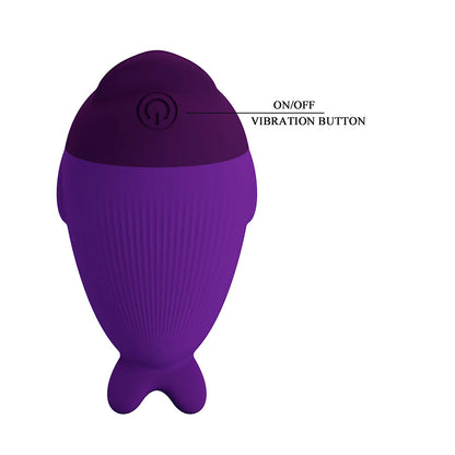 PRETTY LOVE - DOLPHIN MINI VIBRATOR WITH CLIP - My naughty haven #