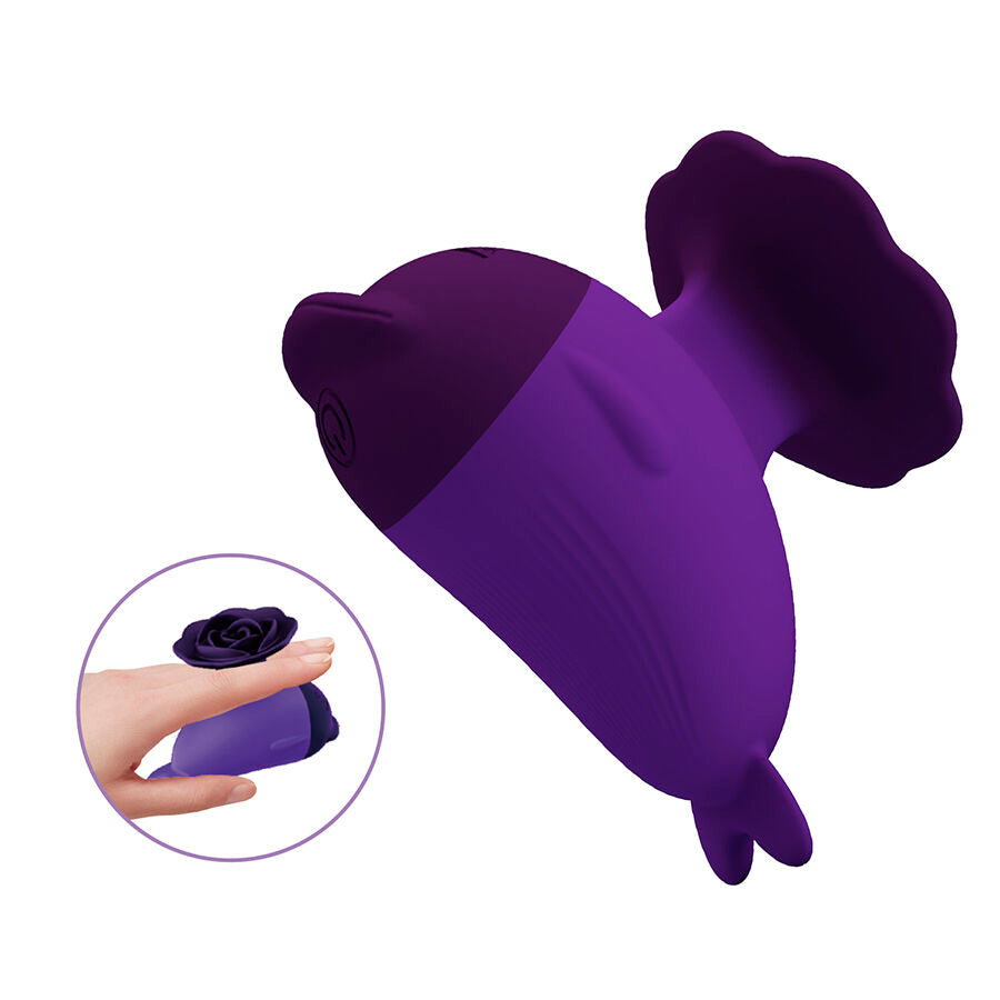 PRETTY LOVE - DOLPHIN MINI VIBRATOR WITH CLIP - My naughty haven #