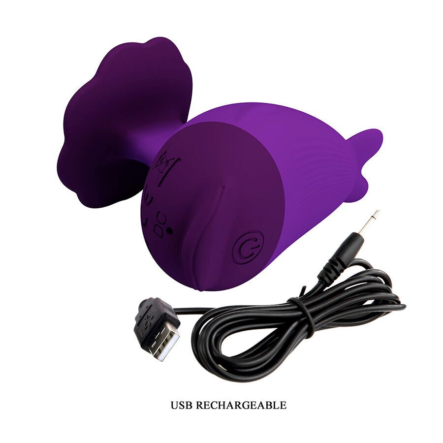 PRETTY LOVE - DOLPHIN MINI VIBRATOR WITH CLIP - My naughty haven #