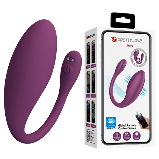 PRETTY LOVE - DORA INVISIBLE VIBRATOR WITH FREE APP - My naughty haven #