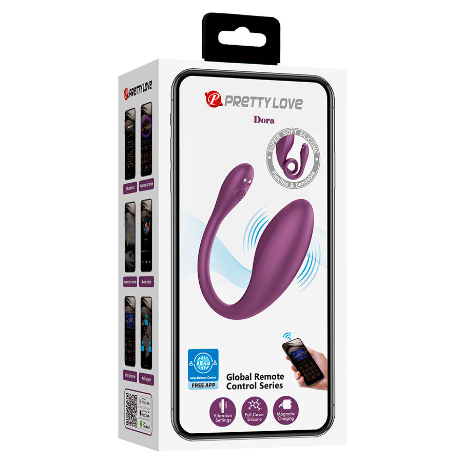 PRETTY LOVE - DORA INVISIBLE VIBRATOR WITH FREE APP - My naughty haven #