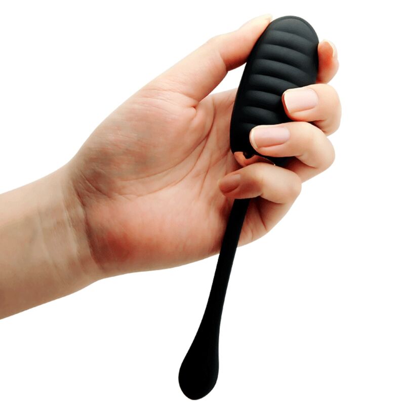 PRETTY LOVE - DOREEN LUXURY RECHARGEABLE VIBRATING EGG BLACK REMOTE CONTROL - My naughty haven #