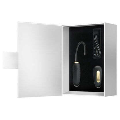 PRETTY LOVE - DOREEN LUXURY RECHARGEABLE VIBRATING EGG BLACK REMOTE CONTROL - My naughty haven #