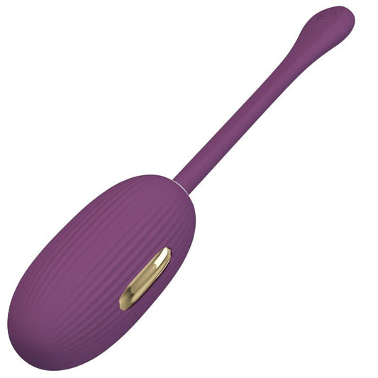 PRETTY LOVE - DOREEN PURPLE RECHARGEABLE VIBRATING EGG - My naughty haven #