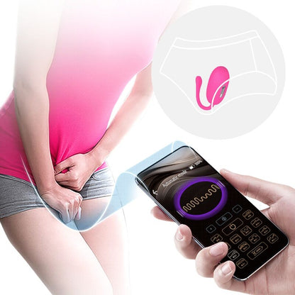 PRETTY LOVE - DOREEN RECHARGEABLE VIBRATING EGG MAGENTA REMOTE CONTROL - My naughty haven #