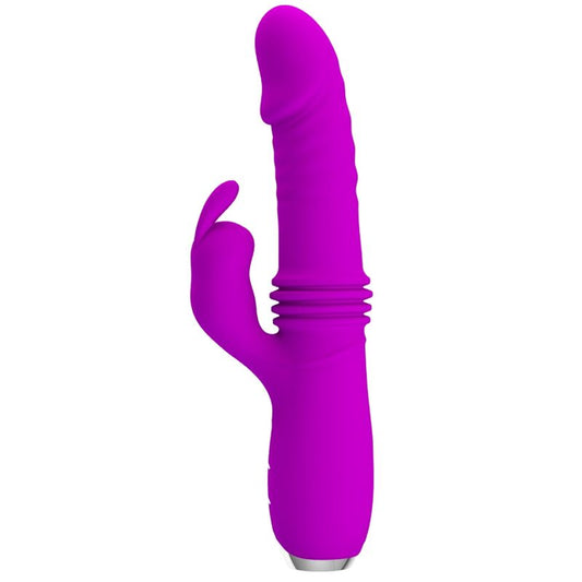 PRETTY LOVE - DOROTHY PURPLE RECHARGEABLE RABBIT VIBRATOR - My naughty haven #