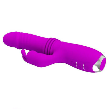 PRETTY LOVE - DOROTHY PURPLE RECHARGEABLE RABBIT VIBRATOR - My naughty haven #