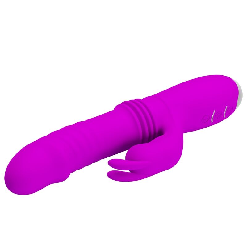 PRETTY LOVE - DOROTHY PURPLE RECHARGEABLE RABBIT VIBRATOR - My naughty haven #