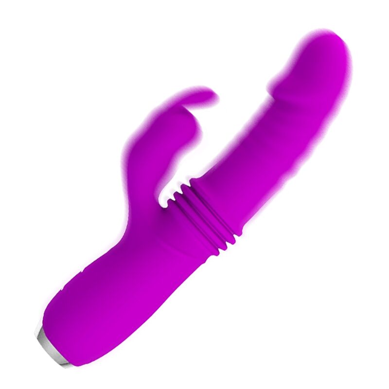 PRETTY LOVE - DOROTHY PURPLE RECHARGEABLE RABBIT VIBRATOR - My naughty haven #