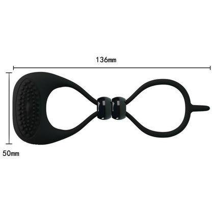 PRETTY LOVE - DOUBLE RING FOR PENIS AND TESTICLES - My naughty haven #