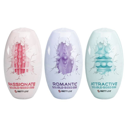 PRETTY LOVE - DOUBLE SIDED MASTURBATOR EGG 15 UNITS - My naughty haven #