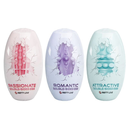 PRETTY LOVE - DOUBLE SIDED MASTURBATOR EGG 15 UNITS - My naughty haven #