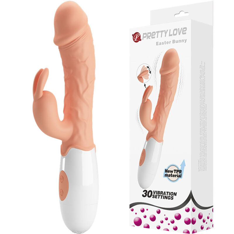 PRETTY LOVE - EASTER BUNNY VIBRATOR WITH STIMULATOR - My naughty haven #