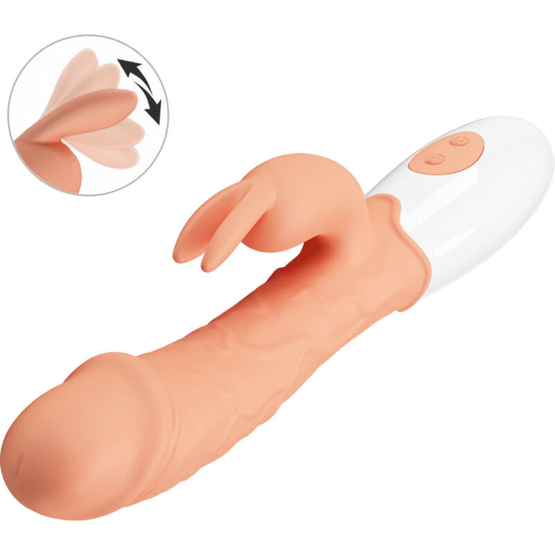 PRETTY LOVE - EASTER BUNNY VIBRATOR WITH STIMULATOR - My naughty haven #