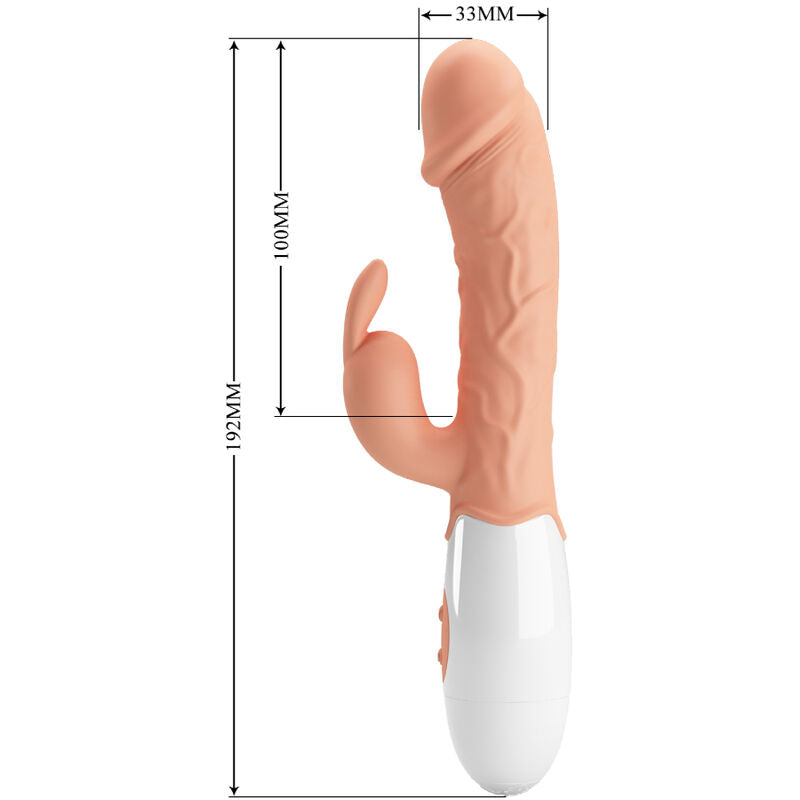 PRETTY LOVE - EASTER BUNNY VIBRATOR WITH STIMULATOR - My naughty haven #