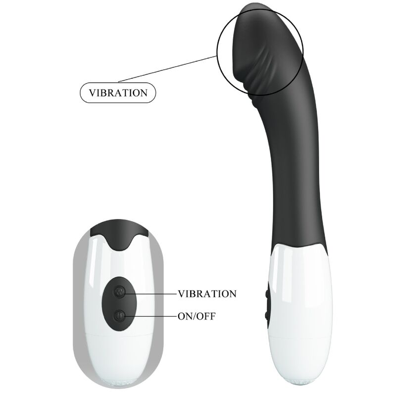 PRETTY LOVE - ELEMENTAL G-SPOT VIBRATOR 30 MODES BLACK - My naughty haven #