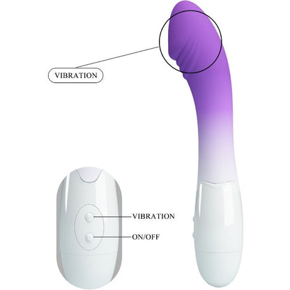 PRETTY LOVE - ELEMENTAL G-SPOT VIBRATOR 30 VIBRATIONS PURPLE - My naughty haven #