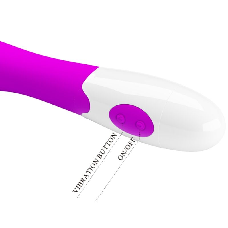 PRETTY LOVE - ELEMENTAL VIBRATOR 30 VIBRATION MODES PURPLE - My naughty haven #