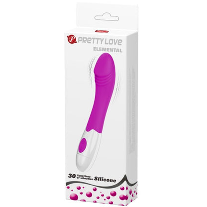 PRETTY LOVE - ELEMENTAL VIBRATOR 30 VIBRATION MODES PURPLE - My naughty haven #