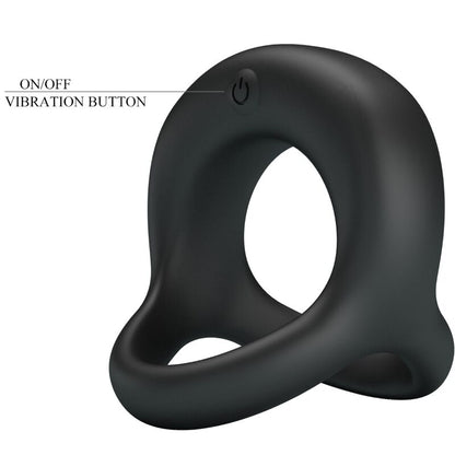 PRETTY LOVE - ELLIOTT  BLACK VIBRATOR RING - My naughty haven #