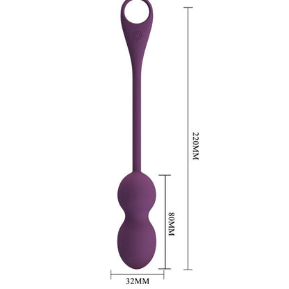 PRETTY LOVE - ELVIRA KEGEL BALLS APP REMOTE CONTROL PURPLE - My naughty haven #