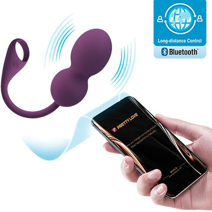 PRETTY LOVE - ELVIRA KEGEL BALLS APP REMOTE CONTROL PURPLE - My naughty haven #