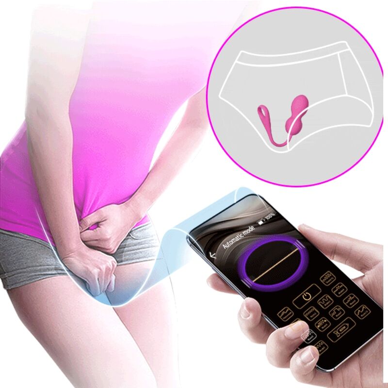 PRETTY LOVE - ELVIRA PINK RECHARGEABLE VIBRATING BALLS - My naughty haven #