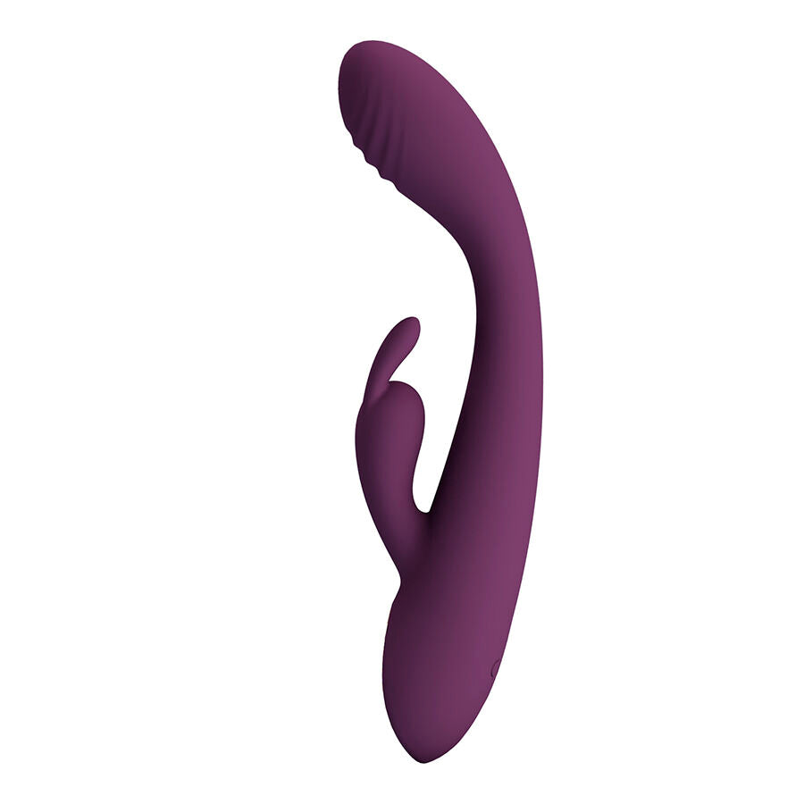 PRETTY LOVE - EMMA RABBIT PURPLE VIBRATOR WITH STIMULATOR - My naughty haven #