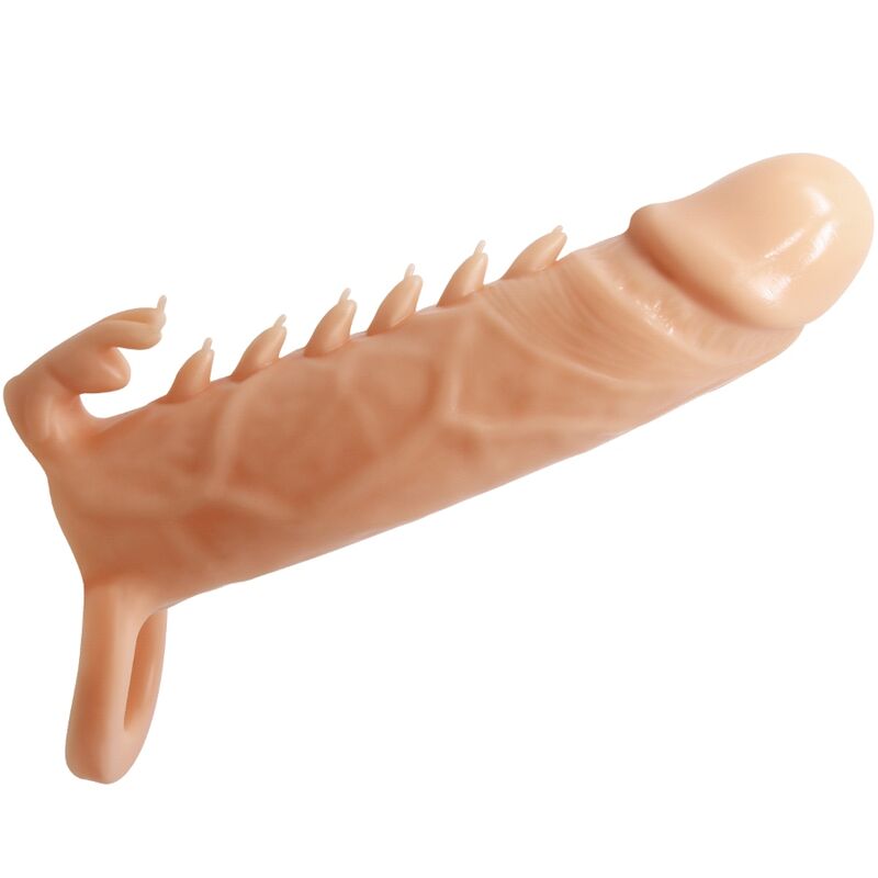 PRETTY LOVE - EMMIT PENIS SLEEVE + CLITORIS STIMULATOR FLESH - My naughty haven #