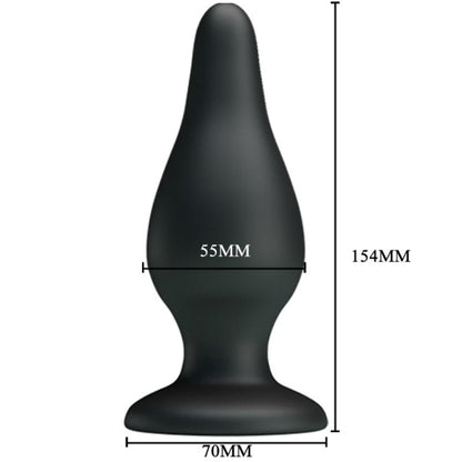 PRETTY LOVE - ERGONOMIC SILICONE PLUG 15.4 CM - My naughty haven #