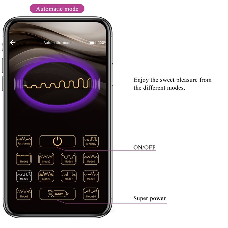 PRETTY LOVE - ETHAN RECHARGEABLE VIBRATOR LILA - My naughty haven #