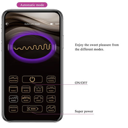 PRETTY LOVE - ETHAN RECHARGEABLE VIBRATOR LILA - My naughty haven #