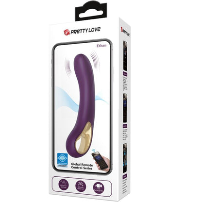 PRETTY LOVE - ETHAN RECHARGEABLE VIBRATOR LILA - My naughty haven #
