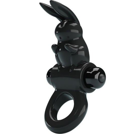PRETTY LOVE - EXCITING RING RABBIT VIBRATOR RING 10 VIBRATIONS BLACK - My naughty haven #