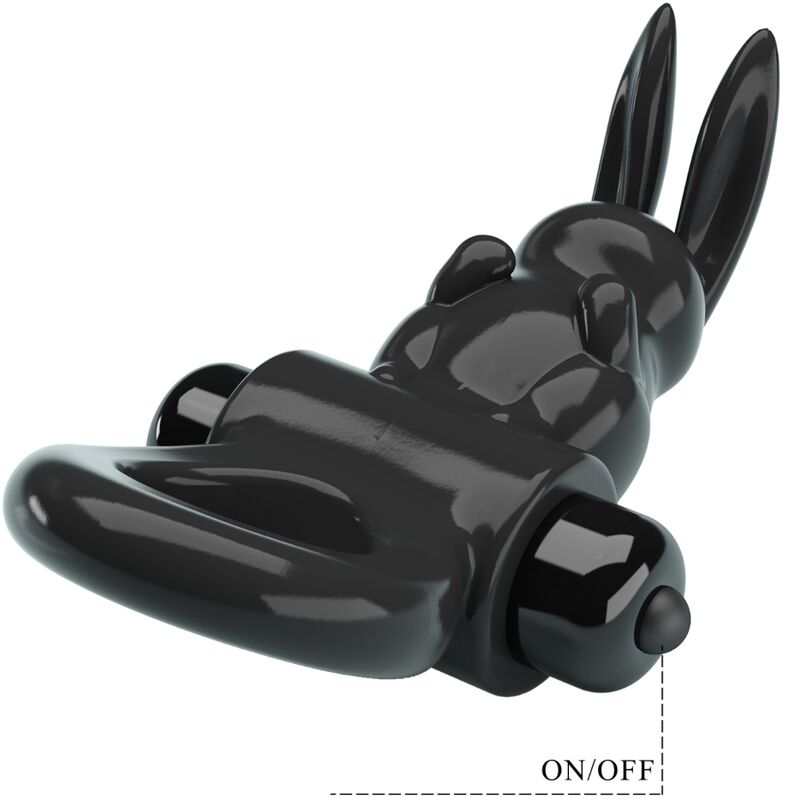 PRETTY LOVE - EXCITING RING RABBIT VIBRATOR RING 10 VIBRATIONS BLACK - My naughty haven #