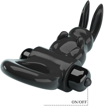 PRETTY LOVE - EXCITING RING RABBIT VIBRATOR RING 10 VIBRATIONS BLACK - My naughty haven #