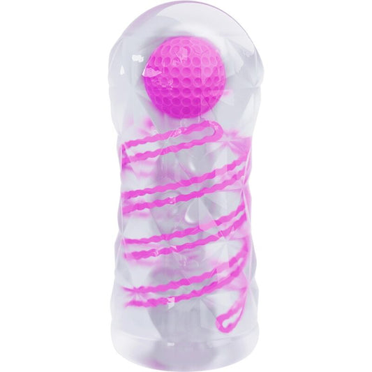 PRETTY LOVE - FANTASY MALE MASTURBATOR WITH INTERNAL SPIRAL AND TRANSPARENT BALLS - My naughty haven #