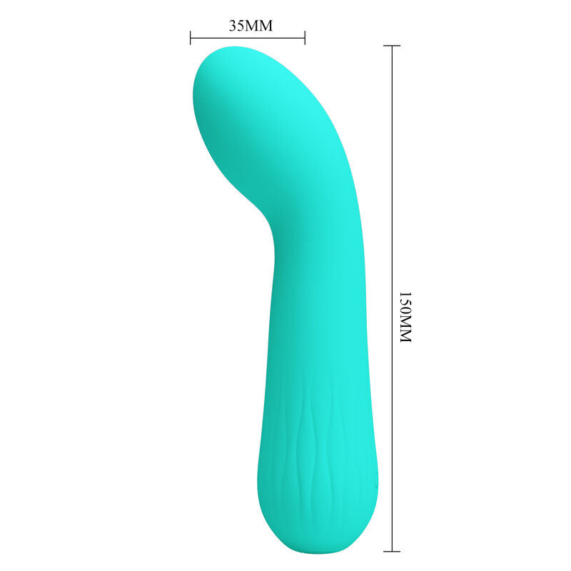 PRETTY LOVE - FAUN RECHARGEABLE VIBRATOR AQUA GREEN - My naughty haven #