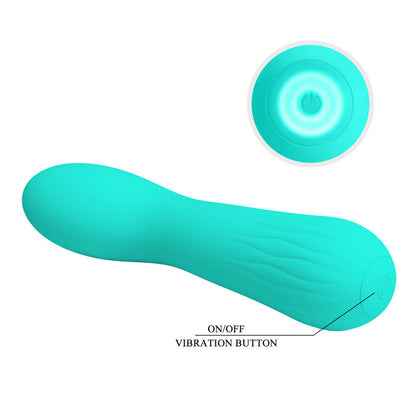 PRETTY LOVE - FAUN RECHARGEABLE VIBRATOR AQUA GREEN - My naughty haven #