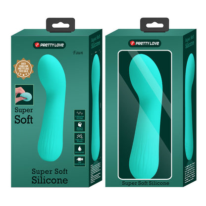 PRETTY LOVE - FAUN RECHARGEABLE VIBRATOR AQUA GREEN - My naughty haven #