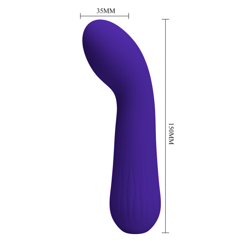 PRETTY LOVE - FAUN RECHARGEABLE VIBRATOR PURPLE - My naughty haven #