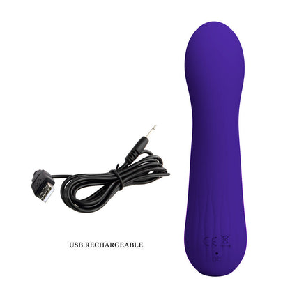 PRETTY LOVE - FAUN RECHARGEABLE VIBRATOR PURPLE - My naughty haven #