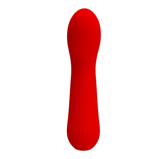 PRETTY LOVE - FAUN RECHARGEABLE VIBRATOR RED - My naughty haven #