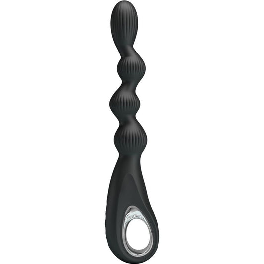 PRETTY LOVE - FEDERER ANAL VIBRATOR 12 VIBRATIONS BLACK - My naughty haven #