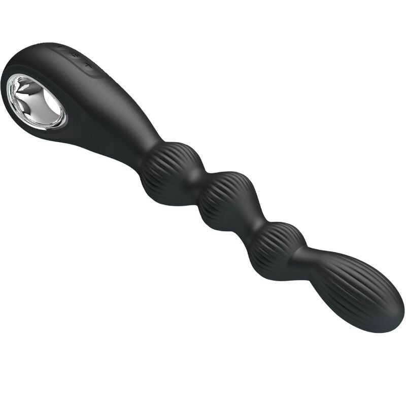 PRETTY LOVE - FEDERER ANAL VIBRATOR 12 VIBRATIONS BLACK - My naughty haven #