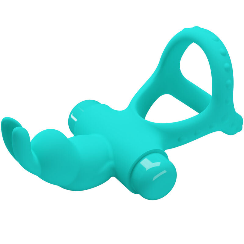 PRETTY LOVE - FIGGY GREEN RABBIT VIBRATOR RING - My naughty haven #