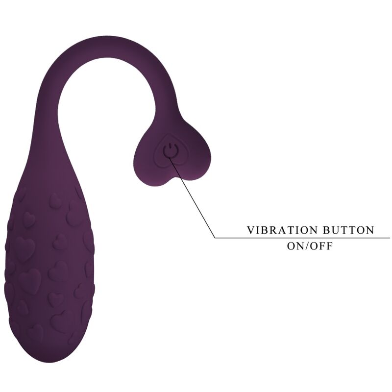 PRETTY LOVE - FISHERMAN APP CONTROLLED  VIBRATING EGG LILA - My naughty haven #