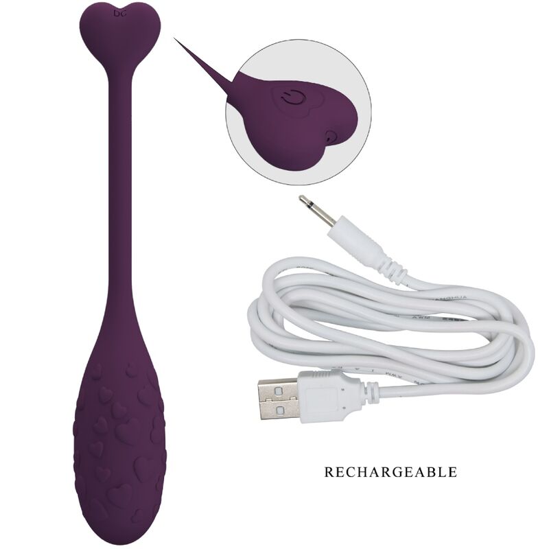PRETTY LOVE - FISHERMAN APP CONTROLLED  VIBRATING EGG LILA - My naughty haven #