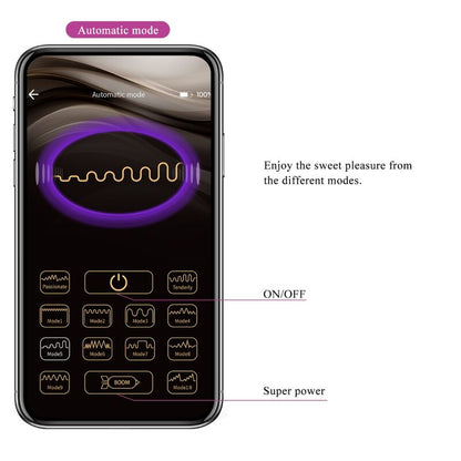 PRETTY LOVE - FISHERMAN APP CONTROLLED  VIBRATING EGG LILA - My naughty haven #