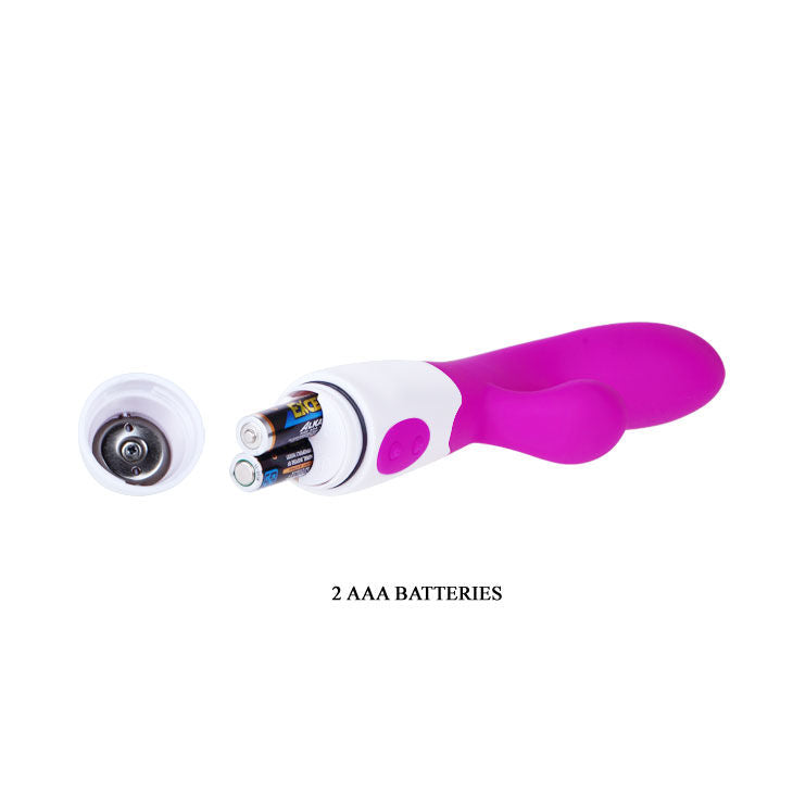 PRETTY LOVE - FLIRTATION ALVIS VIBRATOR WITH CLITORIS STIMULATOR - My naughty haven #